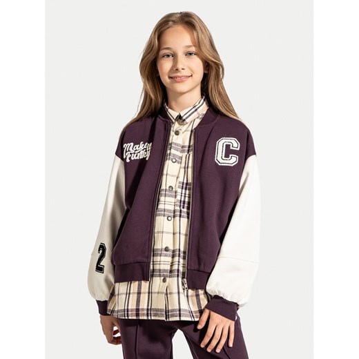 Coccodrillo Bluza ZC4132202AGJ Brązowy Regular Fit ze sklepu MODIVO w kategorii Bluzy dziewczęce - zdjęcie 182699779