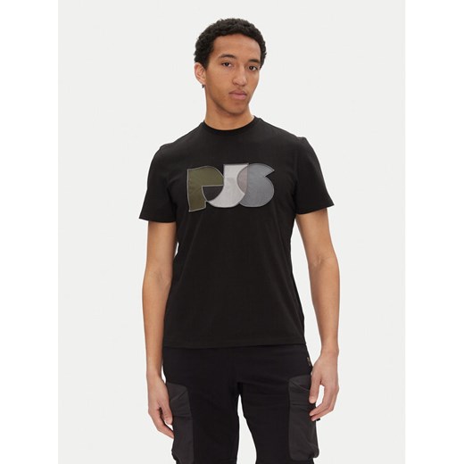 Parajumpers T-Shirt Leland 25SMPMTSGT09 Czarny Regular Fit ze sklepu MODIVO w kategorii T-shirty męskie - zdjęcie 182699815