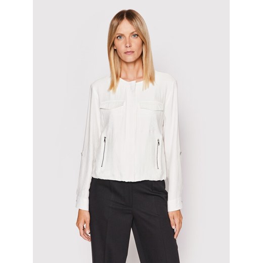DKNY Kurtka przejściowa P2RCTB41 Biały Regular Fit ze sklepu MODIVO w kategorii Kurtki damskie - zdjęcie 182699827