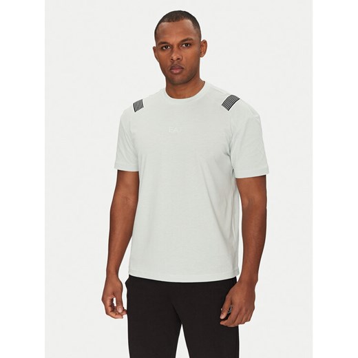 EA7 Emporio Armani T-Shirt 7M000266 AF10375 U9060 Niebieski Regular Fit ze sklepu MODIVO w kategorii T-shirty męskie - zdjęcie 182699865