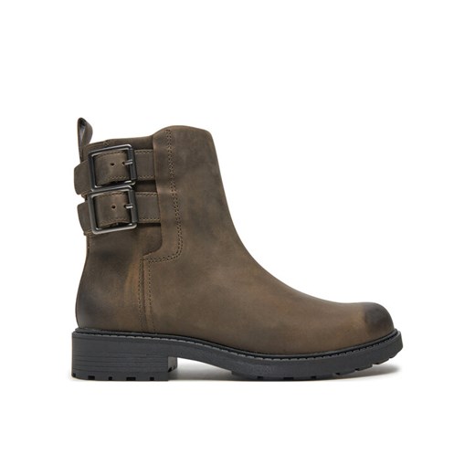 Clarks Botki Orinoco 2 Bay 26178857 Brązowy ze sklepu MODIVO w kategorii Botki - zdjęcie 182699879