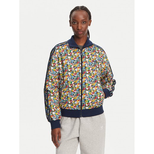 adidas Bluza Liberty London Floral JC7775 Kolorowy Regular Fit ze sklepu MODIVO w kategorii Bluzy damskie - zdjęcie 182699899