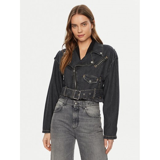 Guess Kurtka jeansowa W5RN58 D5LF1 Granatowy Regular Fit ze sklepu MODIVO w kategorii Kurtki damskie - zdjęcie 182699955
