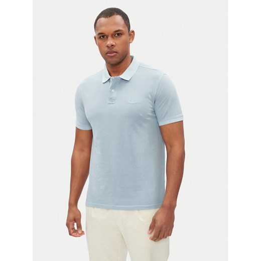 Pepe Jeans Polo New Oliver PM542099 Niebieski Regular Fit ze sklepu MODIVO w kategorii T-shirty męskie - zdjęcie 182699967