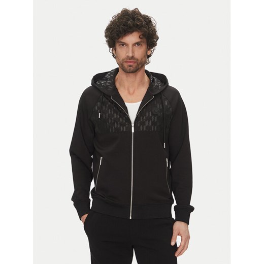 KARL LAGERFELD Bluza 705022 552901 Czarny Regular Fit ze sklepu MODIVO w kategorii Bluzy męskie - zdjęcie 182700009