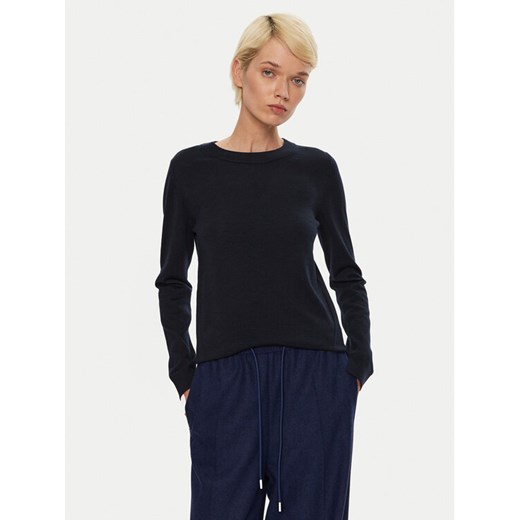 Boss Sweter Feganasi 50492551 Granatowy Regular Fit ze sklepu MODIVO w kategorii Swetry damskie - zdjęcie 182700049