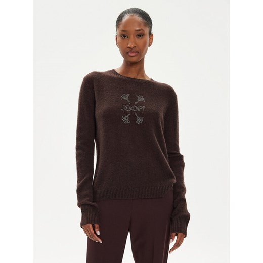 JOOP! Sweter 58 JW243KN323 30042809 Brązowy Loose Fit ze sklepu MODIVO w kategorii Swetry damskie - zdjęcie 182700076