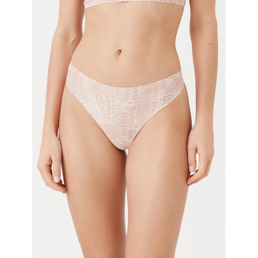 Chantelle Stringi Soft Stretch C11D90 Różowy ze sklepu MODIVO w kategorii Majtki damskie - zdjęcie 182700165