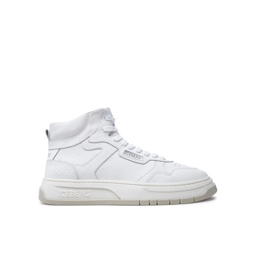 Iceberg Sneakersy Clock IU1720 Biały ze sklepu MODIVO w kategorii Buty sportowe męskie - zdjęcie 182700198