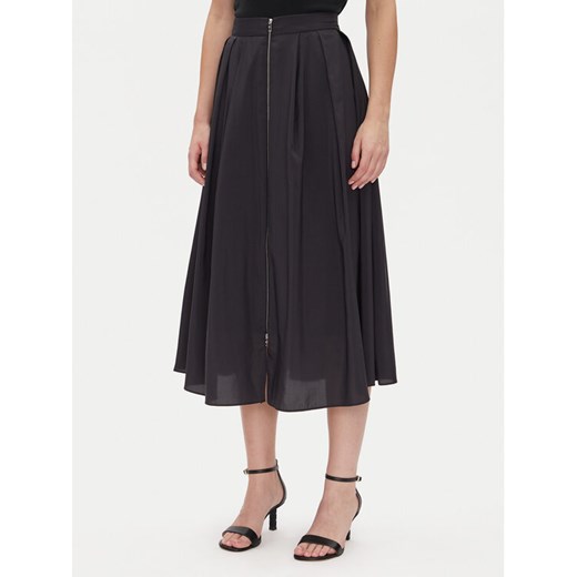 DKNY Spódnica trapezowa P5AN7A13 Czarny Loose Fit ze sklepu MODIVO w kategorii Spódnice - zdjęcie 182700406