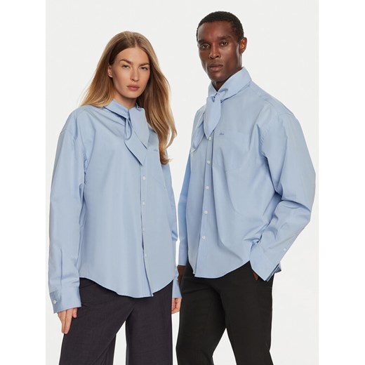 AMI PARIS Koszula USH104CO0063 Niebieski Regular Fit ze sklepu MODIVO w kategorii Koszule męskie - zdjęcie 182700428