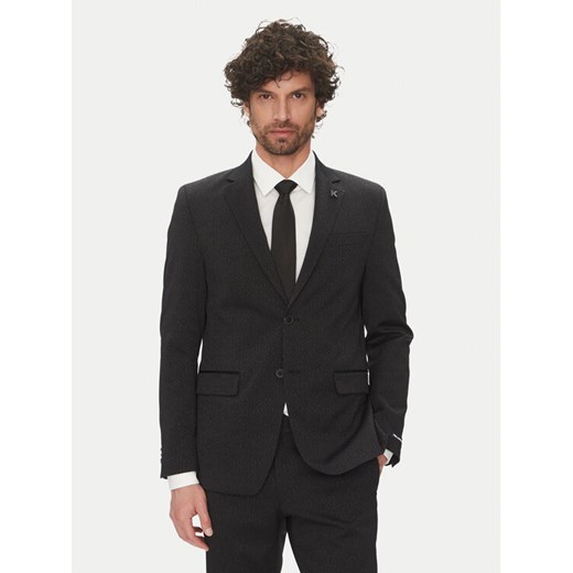 KARL LAGERFELD Marynarka 155244 552042 Czarny Regular Fit ze sklepu MODIVO w kategorii Marynarki męskie - zdjęcie 182700429