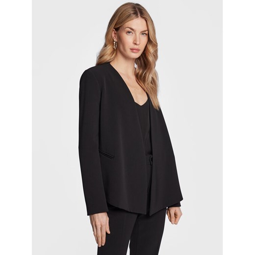 TWINSET Marynarka 231TP2775 Czarny Regular Fit ze sklepu MODIVO w kategorii Marynarki damskie - zdjęcie 182700477