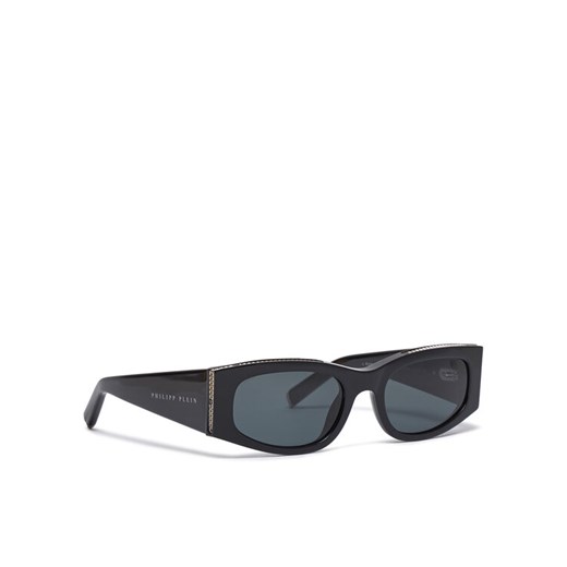 PHILIPP PLEIN Okulary przeciwsłoneczne SPP025S Czarny ze sklepu MODIVO w kategorii Okulary przeciwsłoneczne damskie - zdjęcie 182700479