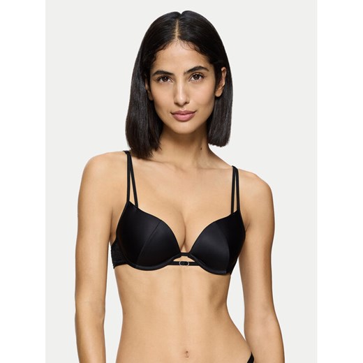 Triumph Biustonosz push-up Crazy Stupid Love 10222374 Czarny ze sklepu MODIVO w kategorii Biustonosze - zdjęcie 182700528