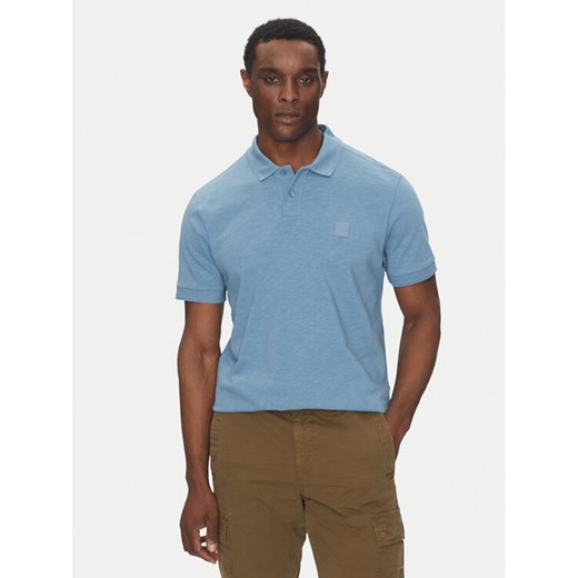 BOSS Polo 50536728 Niebieski Regular Fit ze sklepu MODIVO w kategorii T-shirty męskie - zdjęcie 182700587