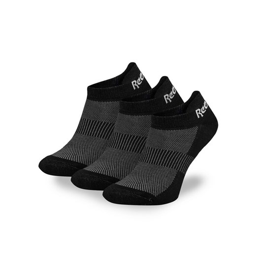 Reebok Zestaw 3 par niskich skarpet unisex R0356P-SS24 (3-pack) Czarny ze sklepu MODIVO w kategorii Skarpetki damskie - zdjęcie 182700638