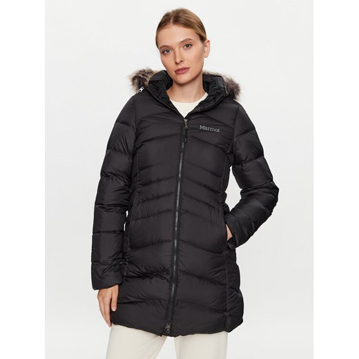 Marmot Kurtka puchowa 78570 Czarny Regular Fit ze sklepu MODIVO w kategorii Kurtki damskie - zdjęcie 182700649