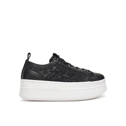 KARL LAGERFELD Sneakersy KL65011F Czarny ze sklepu MODIVO w kategorii Buty sportowe damskie - zdjęcie 182700709