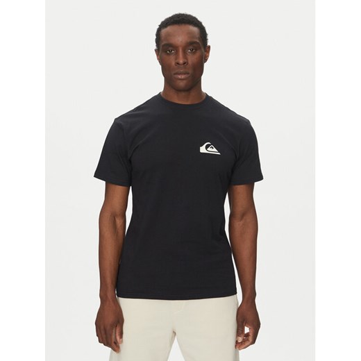 Quiksilver T-Shirt EQYZT08042 Czarny Regular Fit ze sklepu MODIVO w kategorii T-shirty męskie - zdjęcie 182700845