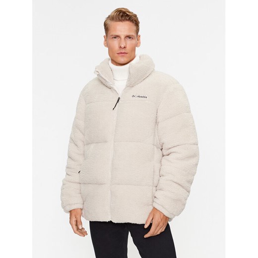 Columbia Kurtka zimowa Puffect™ Sherpa Jacket Brązowy Regular Fit ze sklepu MODIVO w kategorii Kurtki męskie - zdjęcie 182700875