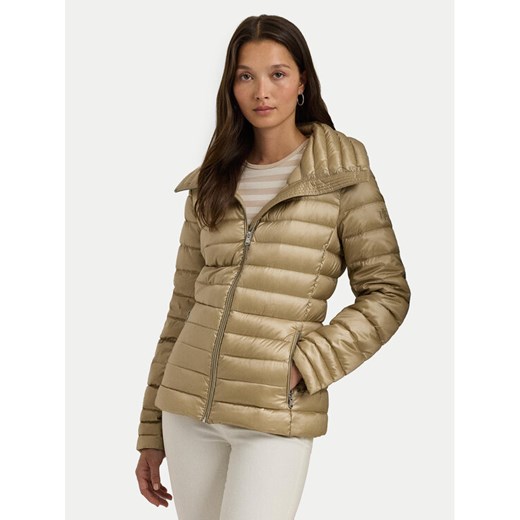 Lauren Ralph Lauren Kurtka puchowa 297951267002 Beżowy Straight Fit ze sklepu MODIVO w kategorii Kurtki damskie - zdjęcie 182700937