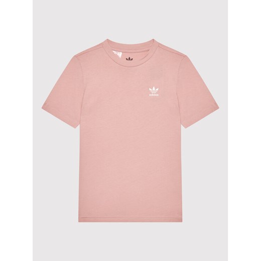adidas T-Shirt adicolor HG1429 Różowy Regular Fit ze sklepu MODIVO w kategorii Koszulki niemowlęce - zdjęcie 182700957