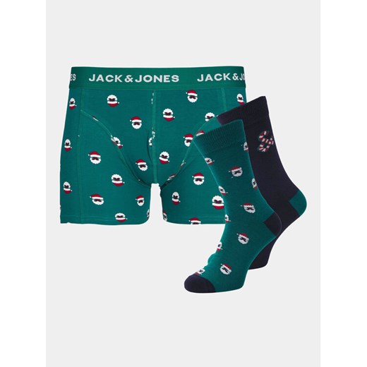 Jack&Jones Komplet bielizny 12246131 Zielony ze sklepu MODIVO w kategorii Skarpetki męskie - zdjęcie 182701018