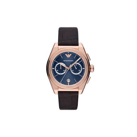 Emporio Armani Zegarek Federico AR11563 Brązowy ze sklepu MODIVO w kategorii Zegarki - zdjęcie 182701139