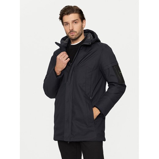 Boss Parka J_Terra 1 50523391 Granatowy Regular Fit ze sklepu MODIVO w kategorii Parki męskie - zdjęcie 182701167