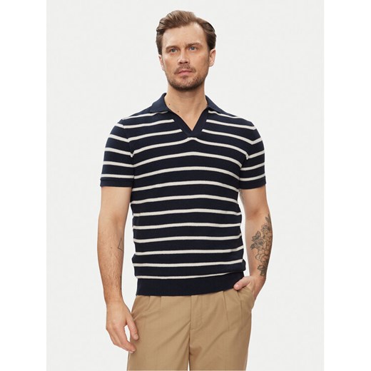 Brave Soul Polo MK-162CANNES Biały Straight Fit ze sklepu MODIVO w kategorii T-shirty męskie - zdjęcie 182701168