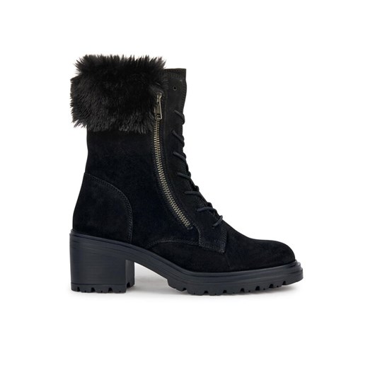 Geox Botki D Damiana D36QCB 022BH C9999 Czarny ze sklepu MODIVO w kategorii Botki - zdjęcie 182701187