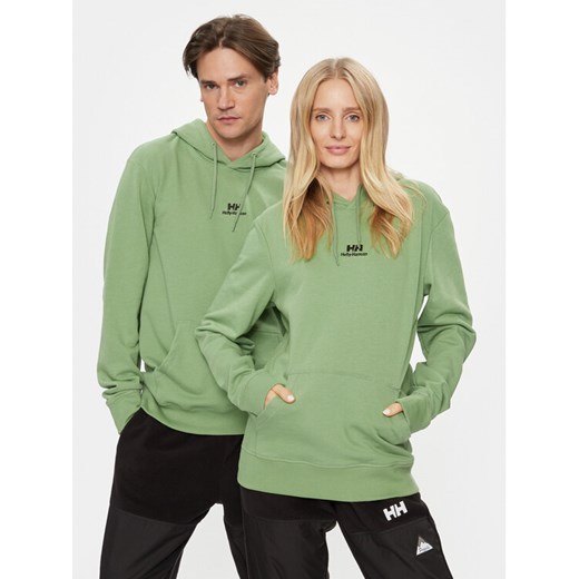 Helly Hansen Bluza 53582 Zielony Regular Fit ze sklepu MODIVO w kategorii Bluzy męskie - zdjęcie 182701257