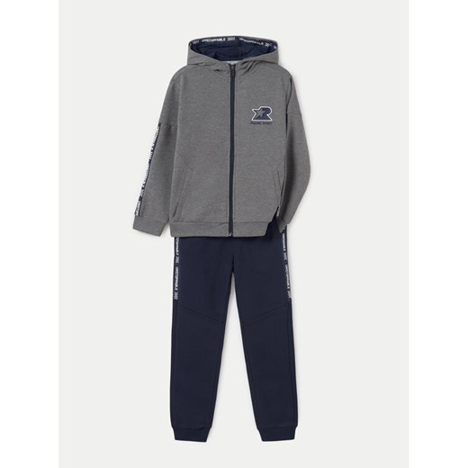 Mayoral Dres 7842 Szary Regular Fit ze sklepu MODIVO w kategorii Dresy chłopięce - zdjęcie 182701386