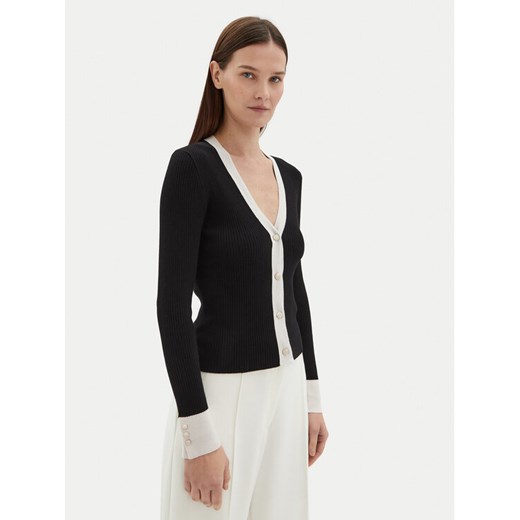 Motivi Kardigan M4376000732N Czarny Slim Fit ze sklepu MODIVO w kategorii Swetry damskie - zdjęcie 182701389