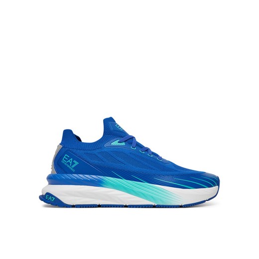 EA7 Emporio Armani Sneakersy X8X176 XK377 U476 Niebieski ze sklepu MODIVO w kategorii Buty sportowe męskie - zdjęcie 182701419