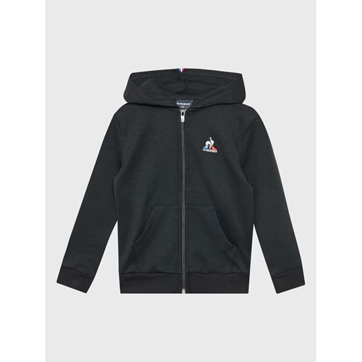Le Coq Sportif Bluza 2220598 Czarny Regular Fit ze sklepu MODIVO w kategorii Bluzy chłopięce - zdjęcie 182701435