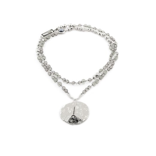 Weekend Max Mara Naszyjnik Tevere 2515751044650 Srebrny ze sklepu MODIVO w kategorii Naszyjniki - zdjęcie 182701527