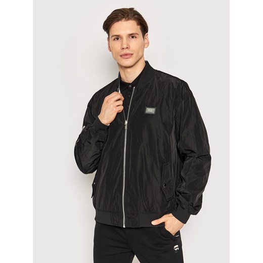KARL LAGERFELD Kurtka bomber 505005 521501 Kolorowy Regular Fit ze sklepu MODIVO w kategorii Kurtki męskie - zdjęcie 182701577