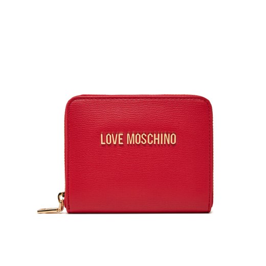 LOVE MOSCHINO Mały Portfel Damski JC5702PP1MLD0500 Czerwony ze sklepu MODIVO w kategorii Portfele damskie - zdjęcie 182701607