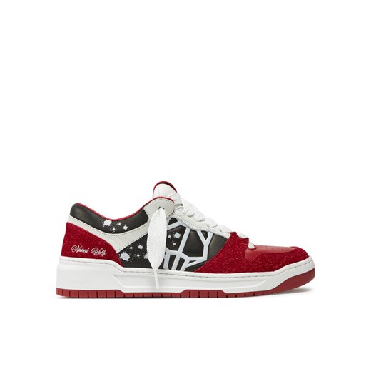 Naked Wolfe Sneakersy CM-00 Czerwony ze sklepu MODIVO w kategorii Buty sportowe męskie - zdjęcie 182701707
