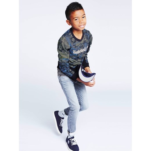Timberland Bluza T25U09 S Zielony Regular Fit ze sklepu MODIVO w kategorii Bluzy chłopięce - zdjęcie 182701788