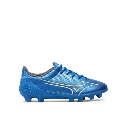 Mizuno Buty do piłki nożnej Alpha Select Fg NIÑO P1GB246527 Niebieski ze sklepu MODIVO w kategorii Buty sportowe dziecięce - zdjęcie 182701789