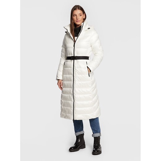Calvin Klein Kurtka przejściowa Essential K20K204699 Écru Regular Fit ze sklepu MODIVO w kategorii Kurtki damskie - zdjęcie 182701818