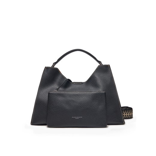 Gianni Chiarini Torebka Aurora BS 10566 RNGDBL-NAETN Czarny ze sklepu MODIVO w kategorii Torebki damskie - zdjęcie 182701867