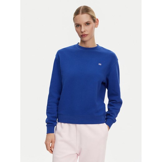 Tommy Hilfiger Bluza WW0WW45980 Niebieski Regular Fit ze sklepu MODIVO w kategorii Bluzy damskie - zdjęcie 182701869