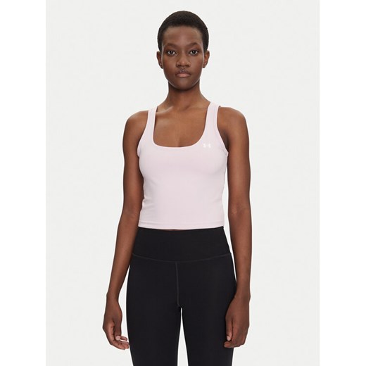 Under Armour Top Motion 6007656 Różowy Slim Fit ze sklepu MODIVO w kategorii Bluzki damskie - zdjęcie 182701925