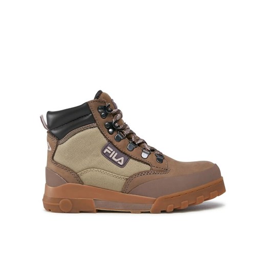 Fila Trapery Grunge Ii Cvs Mid Wmn FFW0365.73075 Beżowy ze sklepu MODIVO w kategorii Workery damskie - zdjęcie 182701939