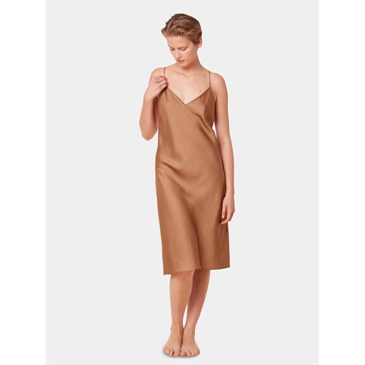 Triumph Koszula nocna Silky Sensuality 10218278 Brązowy ze sklepu MODIVO w kategorii Koszule nocne - zdjęcie 182702015