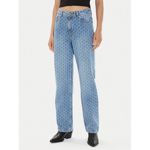 Hugo Jeansy 50514131 Niebieski Straight Fit ze sklepu MODIVO w kategorii Jeansy damskie - zdjęcie 182702018